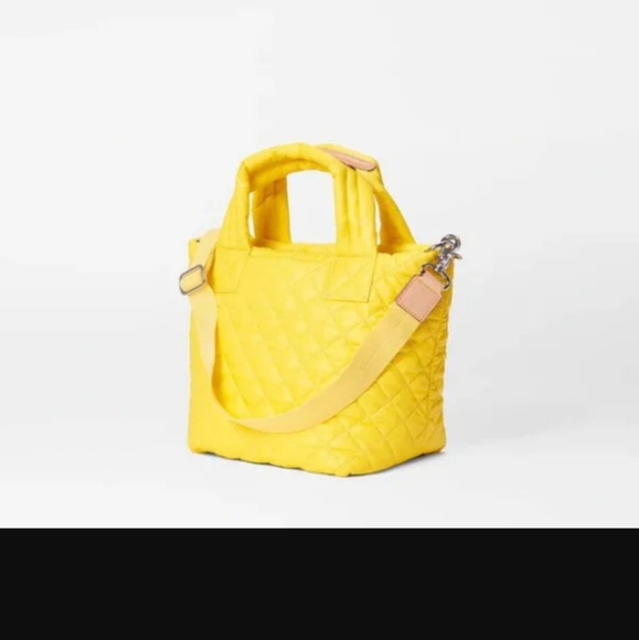 MZ WALLACE Sunflower Deluxe Mini Metro Tote Quilted - Picture 3 of 16